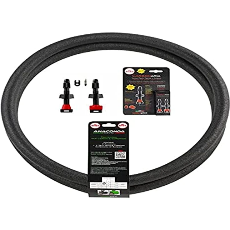 Barbieri Anaconda Unisex Schutzkappen für Reifen, Schaumstoff, Schwarz, Einheitsgröße EU, für Mountainbike-Reifen 29 Zoll x 1,9 - 2,2 – Bild 1