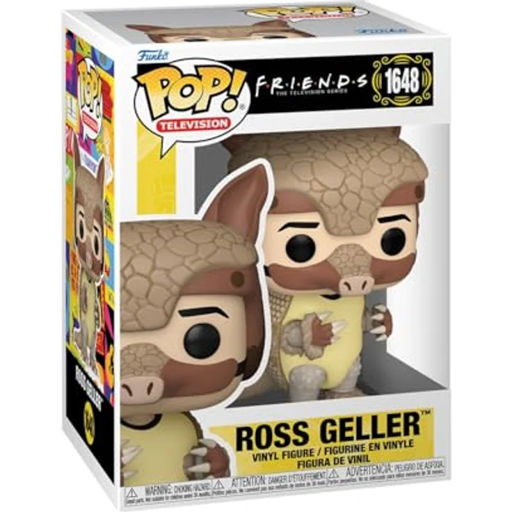 Funko POP! TV: Friends – Ross Geller- Vinyl-Sammelfigur – Ideale Sammler-Größe – Premium Vinyl Material – Perfektes Geschenk für Friends Fans – Leading Pop Culture Brand – Bild 1