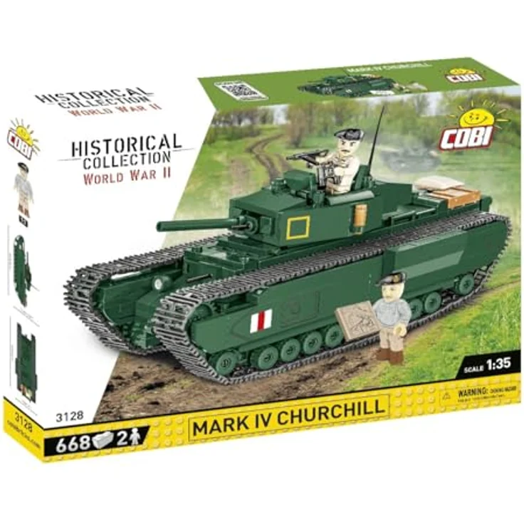 COBI Mark IV CHURCHILL, Klemmbausteine Made in EU – Bild 1