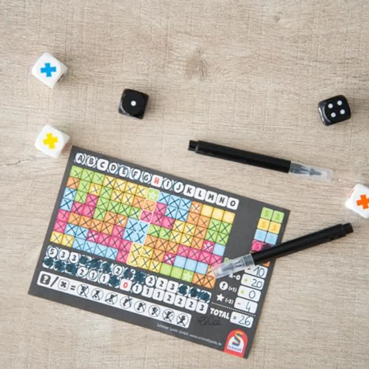 Schmidt Spiele 88163 NOCH, Würfelspiel für 2-8 Spieler mit gleichzeitigem Spielverlauf – Bild 3