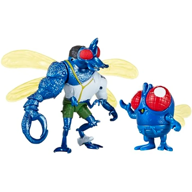 TEENAGE MUTANT NINJA Turtles - Super Flies (Fly Guy & Kleine Fliege) Sammelfigur, mini-mutant mit enormer Macht – Bild 5