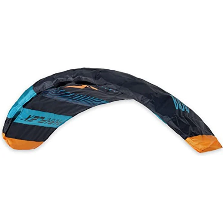 Wolkenstürmer® Paraflex Basic 2-Leiner Lenkmatte 1.2, türkis, flugfertiger Kite Drachen für Kinder ab 6 Jahren, 120 cm Spannweite, robustes Ripstop Polyester, inkl. 2x 25m Schnur und Flugschlaufen – Bild 3