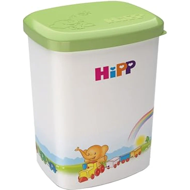 HiPP Formelmilch-Aufbewahrungsbehälter, wiederverschließbar aus Polypropylen, Größe 125 x 95 x 205 mm – Bild 2