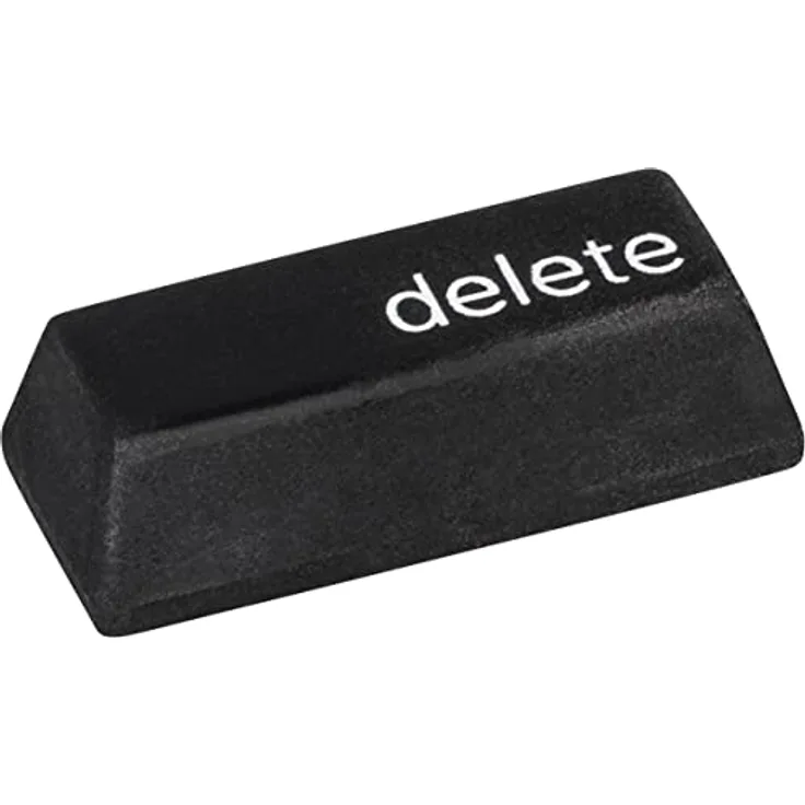 BRUNNEN Radiergummi „Delete Taste“ 3,5 x 1 cm schwarz