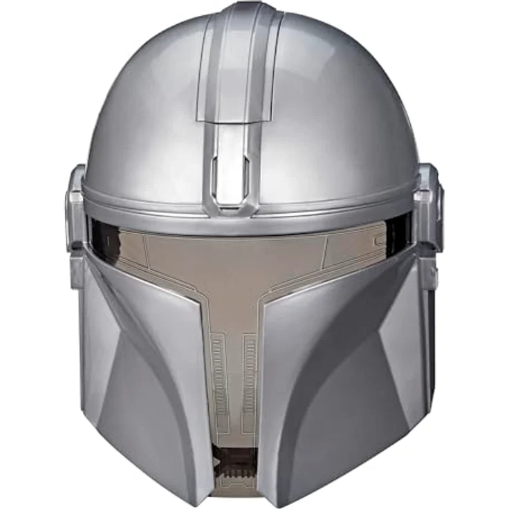 Star Wars elektronische Mandalorianer Maske, Kostümzubehör mit Soundeffekten & Sätzen für Kinder ab 5 Jahren, verstellbarer Riemen, Batterien enthalten – Bild 1