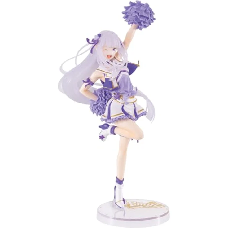 Banpresto Emilia Courage To You, Re:Zero Starting Life Figur 20cm, lila – Bild 1