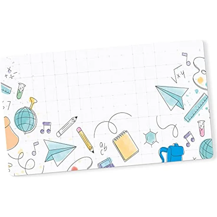 itenga 25x Namensetiketten, beschriftbare selbstklebende Aufkleber aus Haftpapier, bunt, 5x2,5cm für Schulhefte und Bücher
