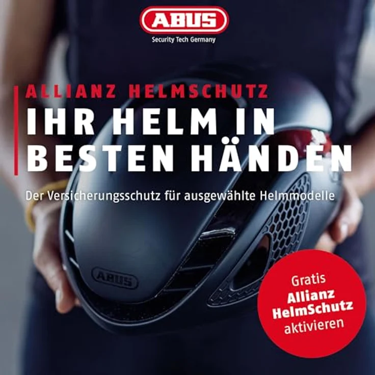 Abus PowerDome Rennradhelm, leichter Fahrradhelm mit Belüftungssystem und aerodynamischem Profil, für Damen und Herren, Made in Italy – Bild 7
