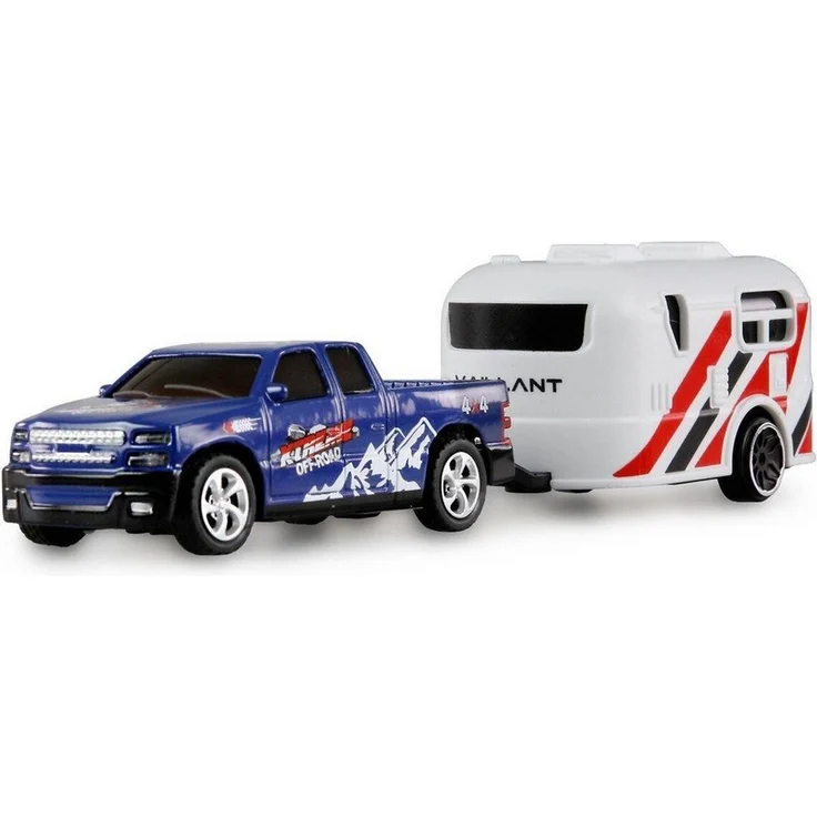 Amewi RC-Auto Ame RC Piup Die Cast, resistentes Ferngesteuertes Wohnauto mit präziser Steuerung, inklusive Fernbedienung und Akku