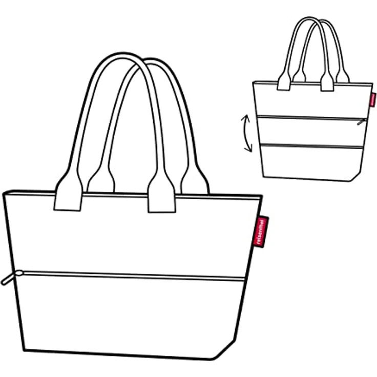 reisenthel Einkaufstasche shopper e1 twist sky rose – Bild 6