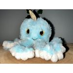 soma Kuscheltier Krake Plüsch Spielzeug Octopus Kuscheltier Krake Blau 15 cm Bagclip (1-St), Super weicher Plüsch Stofftier