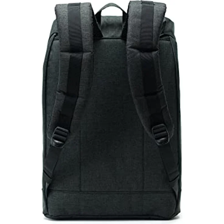 Herschel Retreat Backpack Laptop Rucksack Trekkingrucksack 10066 Black Crosshatch/Black – Bild 4