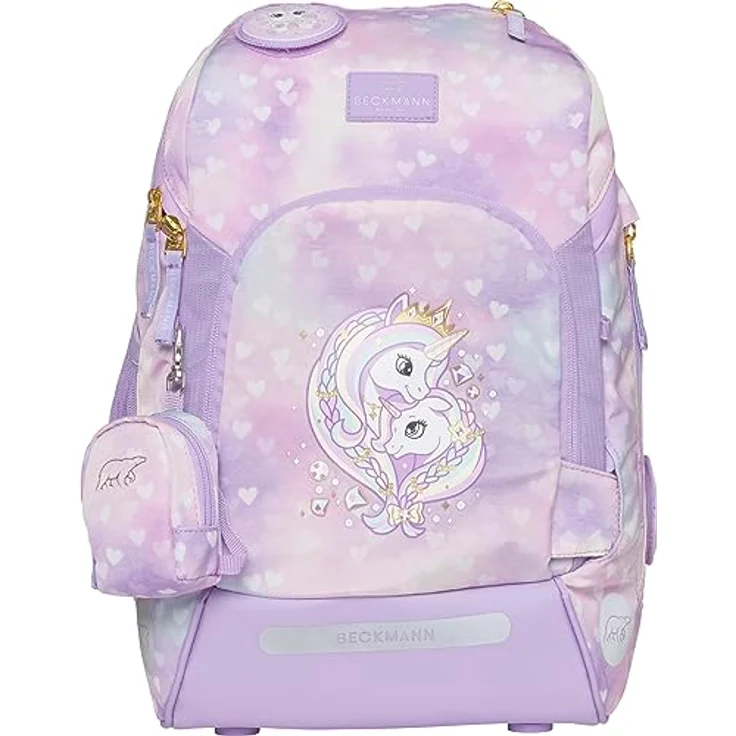 Beckmann Active Air FLX Space Mission Schulrucksack Set, 6-teilig, inkl. Sportrucksack, Federmappe, Schlamperetui, Regenhülle, blau – Bild 2