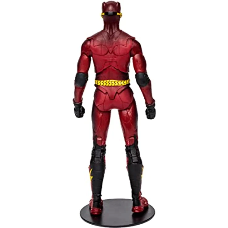 BANDAI McFarlane Actionfigur DC Film The Flash, Batman-Anzug, 18 cm mit 22 Artikulationspunkten und Zubehör, Mehrfarbig, TM15516 – Bild 5