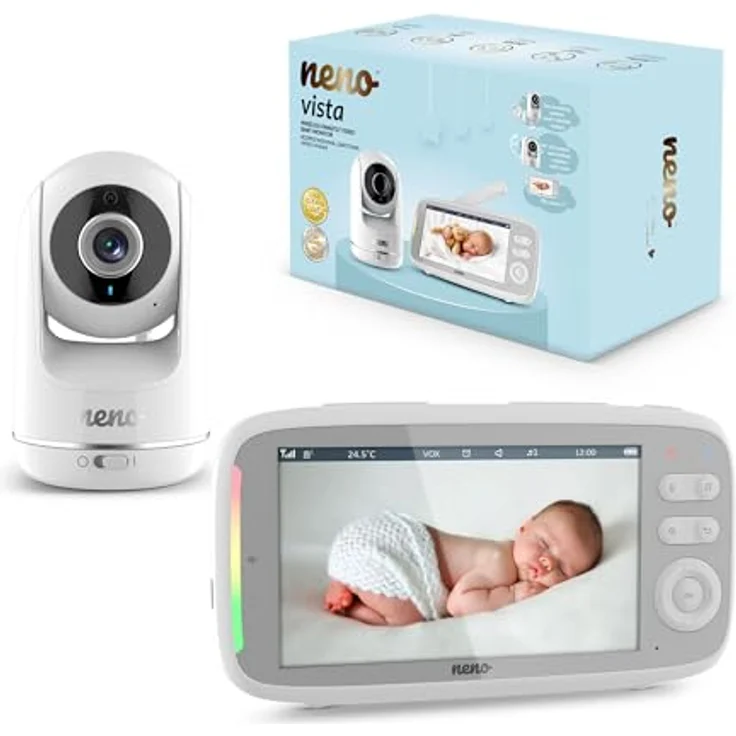 GCS Neno Elektroniczna Niania 2.4GHz Babyphone mit Kamera Vista – Bild 8