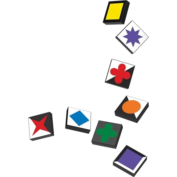 Schmidt Spiele Qwirkle Flex, Legespiel mit neuen Hintergrundvariationen, für 2-4 Spieler ab 7 Jahren, Spieldauer ca. 30 Minuten – Bild 4