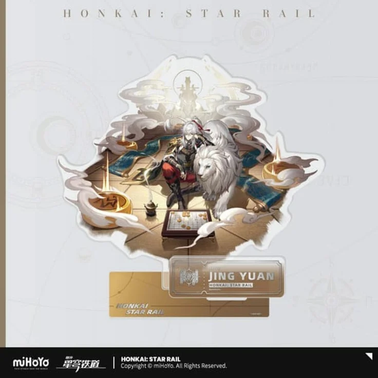 MiHoYo Honkai: Star Rail Acryl Figur Jing Yuan, 20 cm Sammelfigur