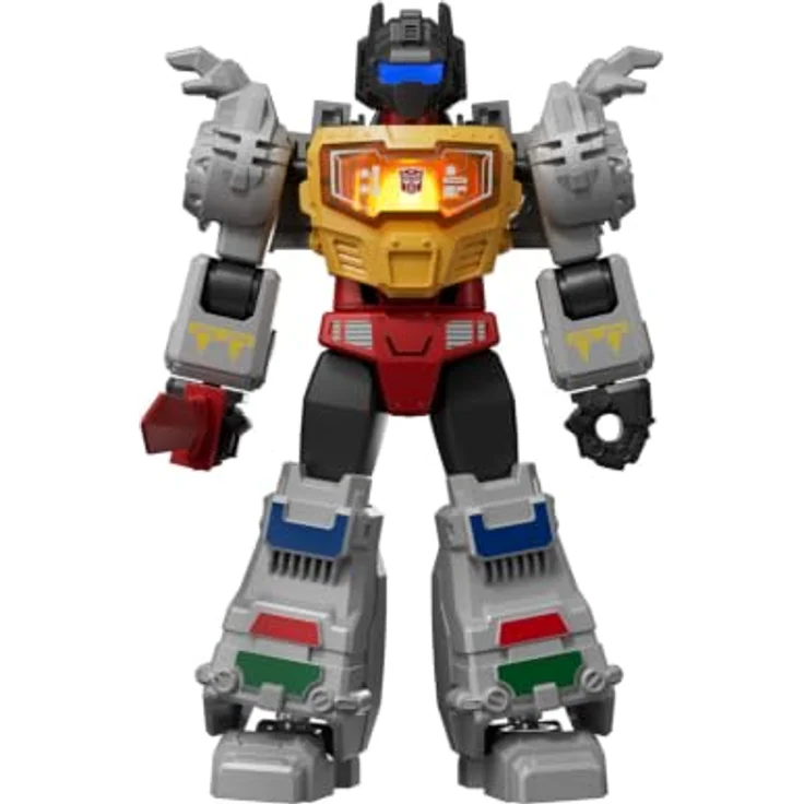 Simba Toys Blokees Transformers Shining 02, Sammelfigur mit beweglichen Punkten und leuchtenden Augen, 10 cm – Bild 3