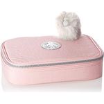 Kipling 100 PENS, Großes Federetui für bis zu 100 Stifte, wasserabweisend, 15x21x5 cm, Bridal Rose (Rosa)