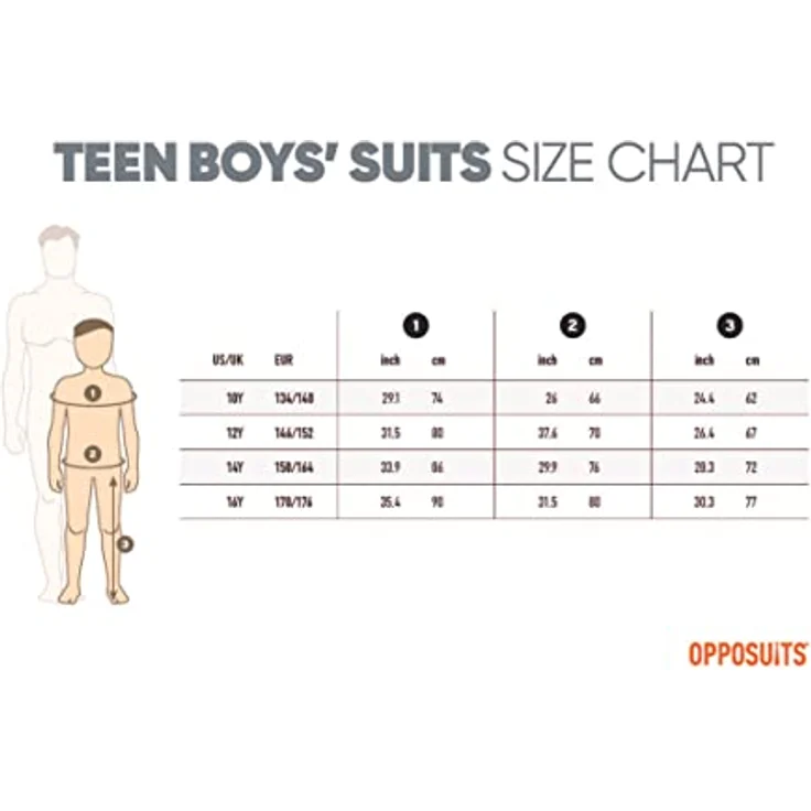 OppoSuits Schwarzer Konfirmationsanzug für Jungen, Slim Fit mit Zweiknopfjacke, Größe 158, 164 – Bild 6