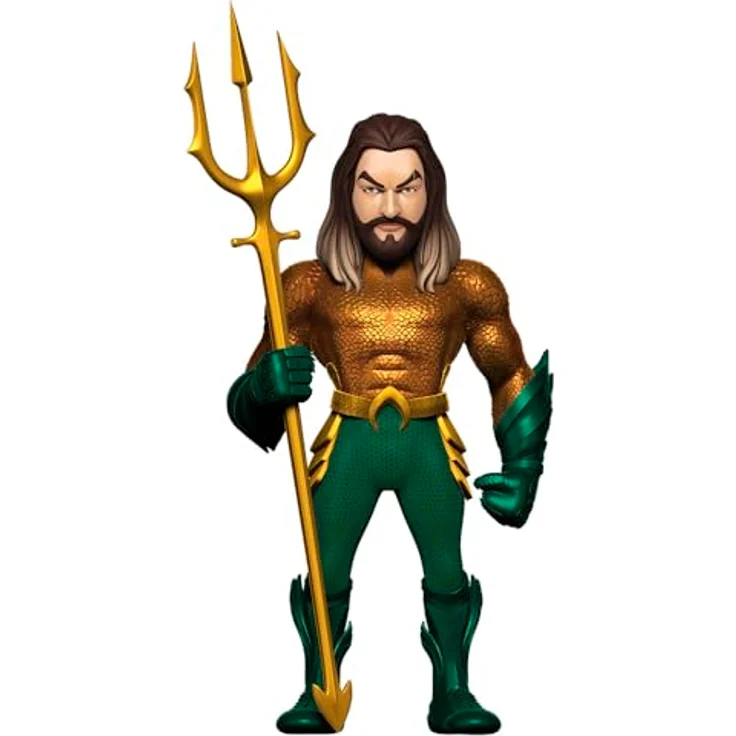 MINIX Bandai Sammelfigur Aquaman, 12 cm, DC, detaillierte Sammlerfigur für Ausstellung und Geschenkidee, geeignet für Kinder und Erwachsene (MN19212) – Bild 1