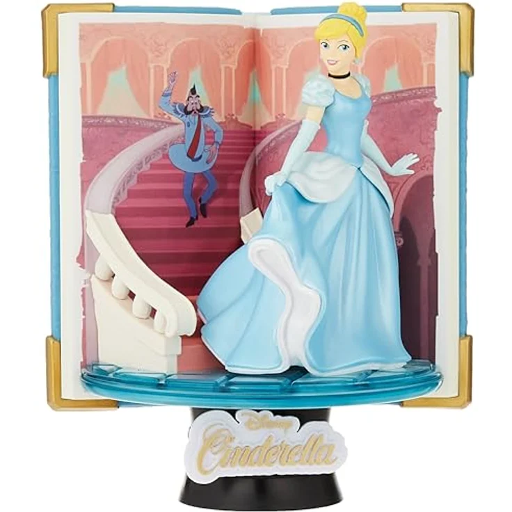 Beast Kingdom Disney Story Book Series Cinderella D-Stage 6 Statue, detailreiche Sammelfigur aus der ikonischen Märchenreihe – Bild 4