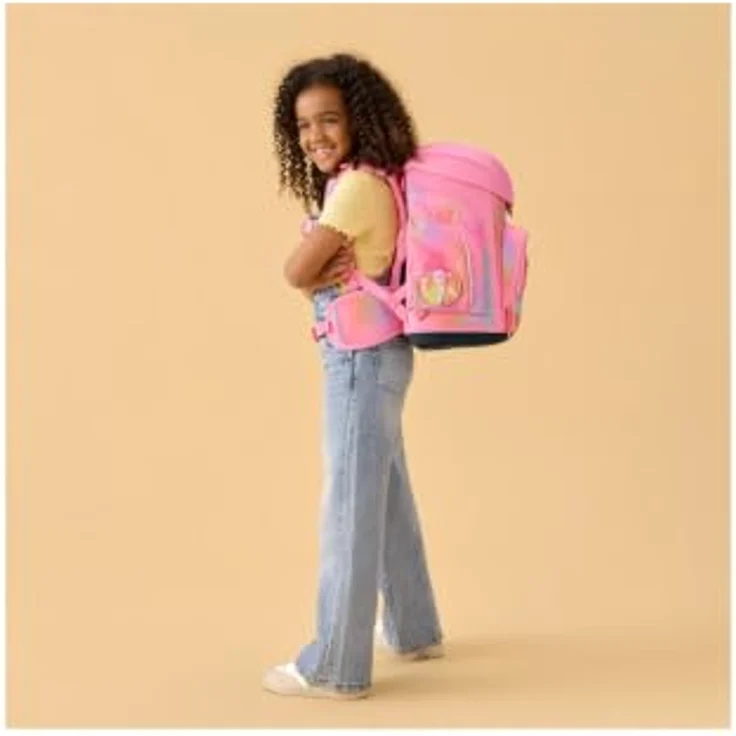 ergobag Cubo UnbesiegBär, Schulranzen für Kinder ab 6 Jahren, farbenfrohes Design und ergonomische Passform – Bild 7