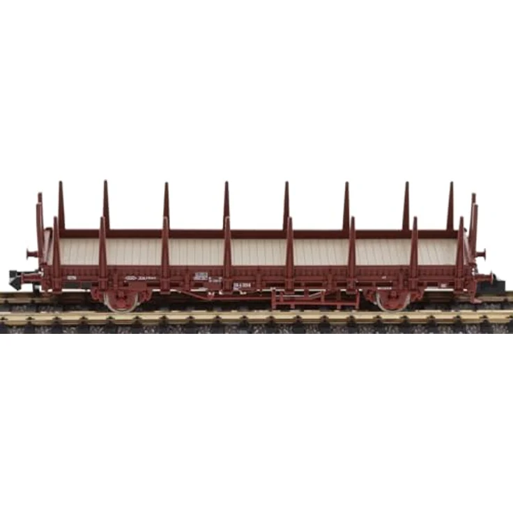 Fleischmann 6660044 N 4er-Set Güterwagen der DB, Modelleisenbahn-Wagen mit verschiedenen Güterwagen-Typen – Bild 5