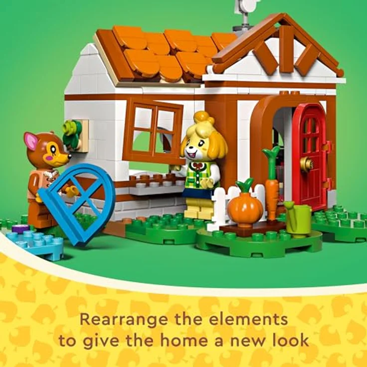 LEGO Animal Crossing 77049 Besuch von Melinda - Kreatives Bau- und Rollenspielzeug für Kinder ab 6 Jahren – Bild 4