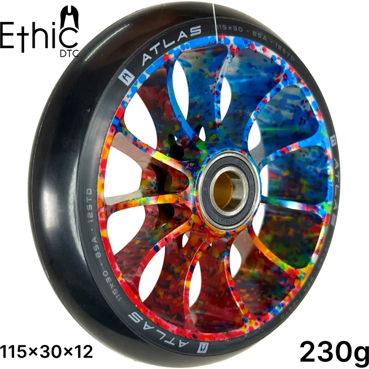 Ethic DTC Atlas Stunt-Scooter Rolle, 115mm x 30mm, 12mm Achse, Nebula Farbe
