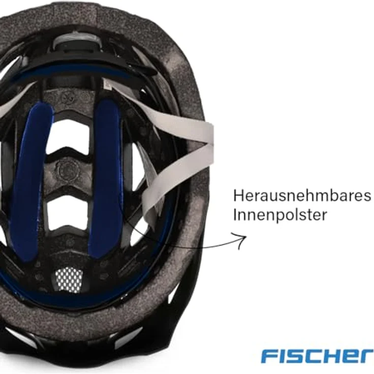 Fischer FISCHER bicycle Urban Flower helmet (white size S/M) – Bild 5