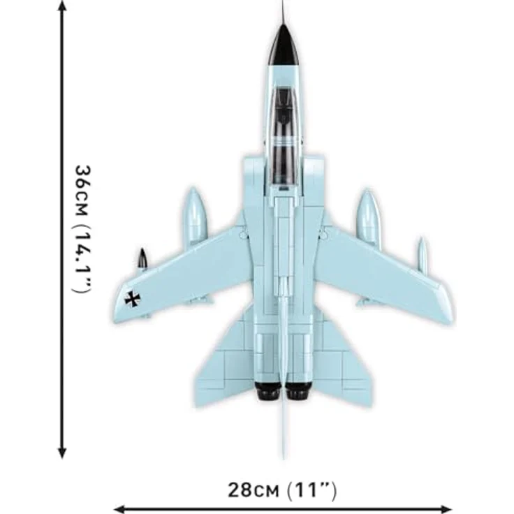 COBI 5853 Tornado IDS Bausteine, Multicolor, made in EU – Bild 4