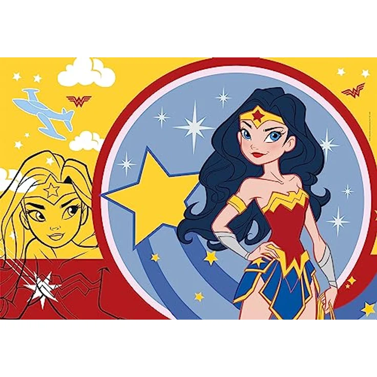 Clementoni Supercolor Puzzle DC Comics Justice League, 3 Puzzles mit 48 Teilen, für Kinder ab 4 Jahren, Made in Italy – Bild 5