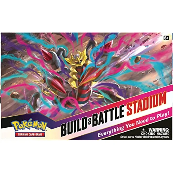 Nintendo Pokémon TCG: SWSH11 Verlorener Ursprung - Build & Battle Stadium mit 2 Boxen, 8 Booster-Packs und exklusiver Foil-Karte – Bild 3
