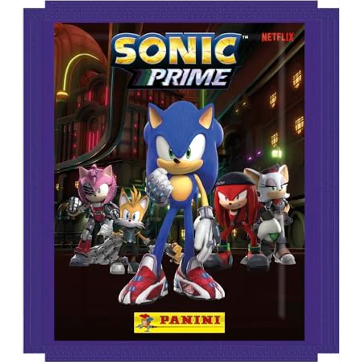 Panini Sonic Prime Sticker-Kollektion, 36 Packungen mit je 5 Aufklebern – Bild 2
