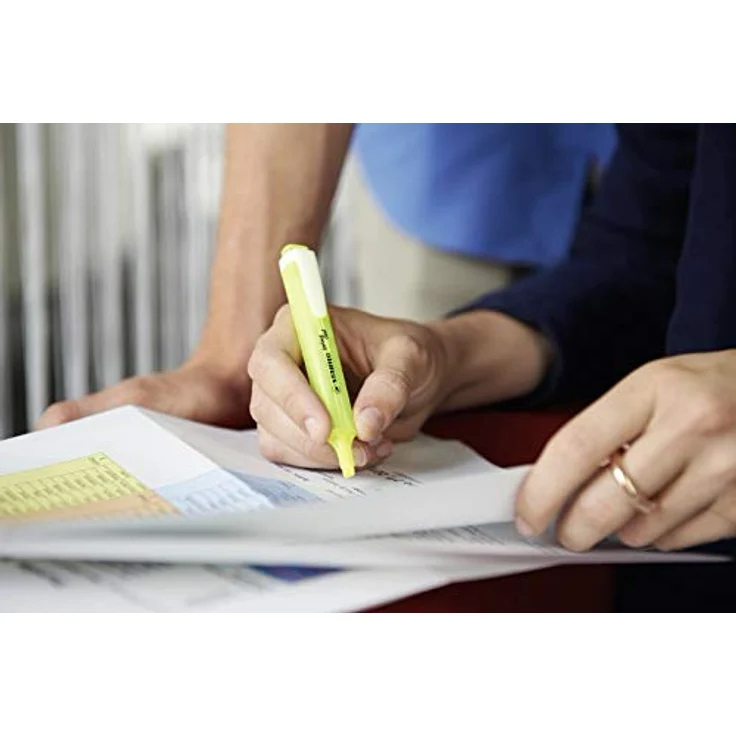 Textmarker - STABILO swing cool - 4er Pack - gelb, grün, blau, pink – Bild 4