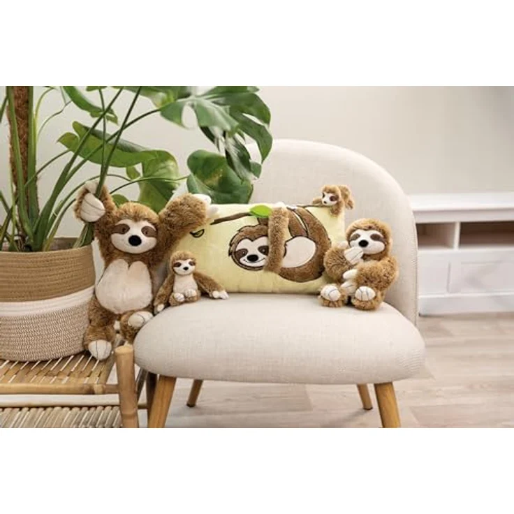 NICI MagNICI Faultier Slobby, 12cm braun, Kuscheltier mit Magneten für Kühlschrank und Metalloberflächen, Modell 61211 – Bild 6
