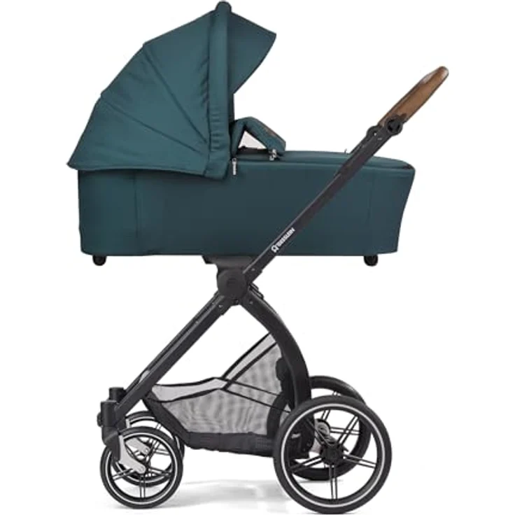 Gesslein FX4 Swing 2in1 Kinderwagen-Set inkl. Babywanne Panorama Lyx, 10 kg leicht, ergonomische Liegeposition, UV-Schutz, umfangreiches Zubehör – Bild 4