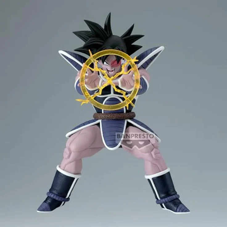 Banpresto Actionfigur Turles, Dragon Ball Z Gxmaterial, 14 cm PVC Figur, mehrfarbig, mit Basisständer, ideal für Anime-Fans – Bild 2