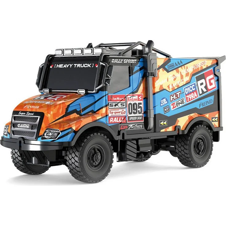 Jollity RC-Truck, ferngesteuertes Auto mit 10 km/h Höchstgeschwindigkeit und integrierten Lichtern