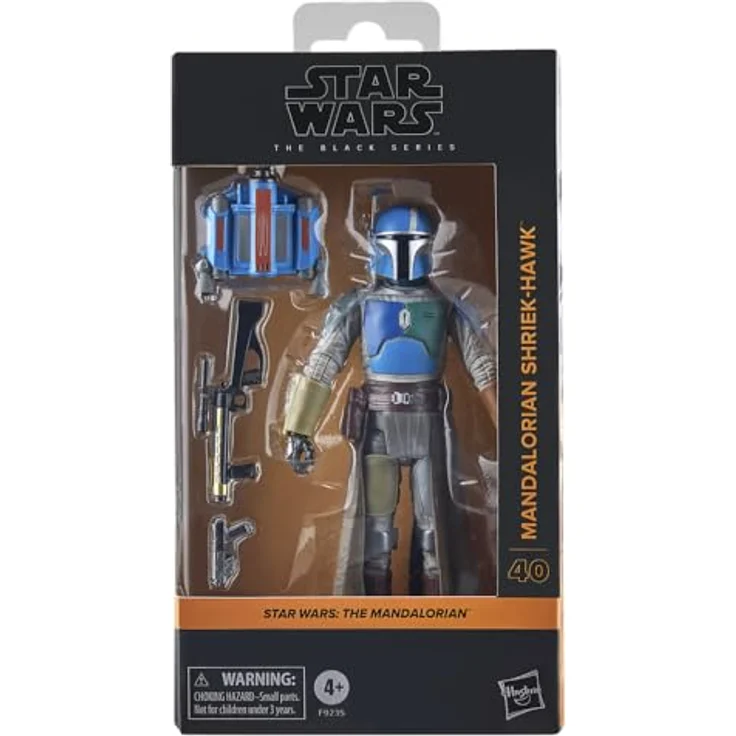 Hasbro Actionfigur STAR WARS THE BLACK SERIES MANDALORIAN SHRIEK-HAWK, 15 cm, mit abnehmbarem Antriebsrucksack und Zubehör – Bild 5