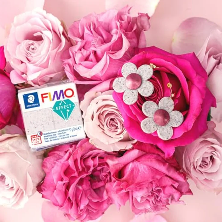 FIMO Modelliermasse effect 8010 Botanical, 57 g - Natürliche botanische Farben, ideal für kreative Projekte – Bild 5