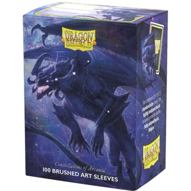 Dragon Shield Brushed Art Sleeves Constellations: Signoir, 100 CT - Premium TCG Sleeves für Pokémon, Flesh & Blood, One Piece & Magic the Gathering, Smooth & Tough Schutz – Bild 1