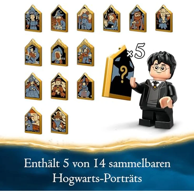 LEGO Harry Potter Schloss Hogwarts: Die Große Halle, Zauberer-Spielzeug zum Sammeln, mit 11 Minifiguren inklusive Hermine Granger, magisches Geschenk für Jungen und Mädchen, 76435 – Bild 5