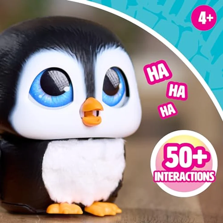 Just Play furReal Handfuls - Shivers der Pinguin, Sammelfigur mit über 50 Geräuschen und Bewegungen, 9 cm, für Kinder ab 4 Jahren – Bild 5