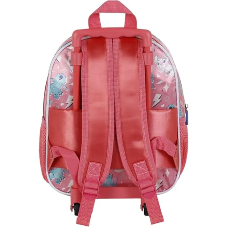 Disney Lilo und Stitch Thing-Kleiner 3D Rucksack mit Rädern, Rosa, 26 x 34 cm, Kapazität 12,5 L – Bild 4