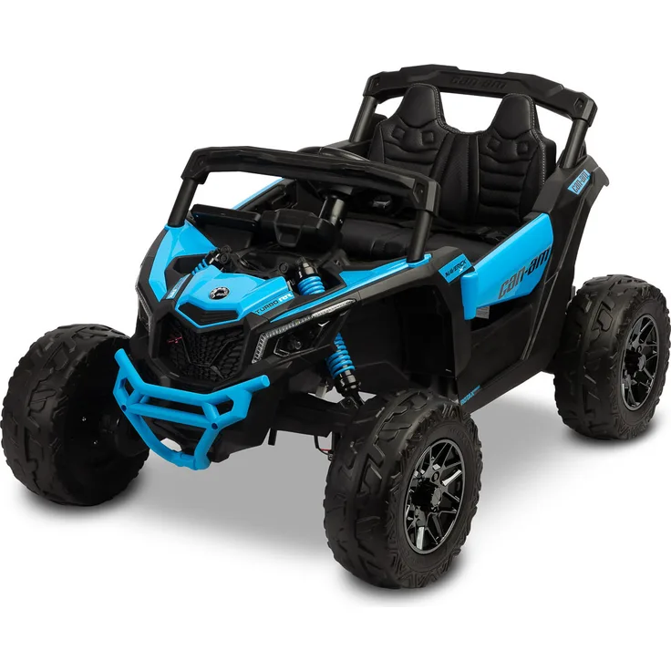 Toyz Maverick Elektrisches ATV Buggy Ride-On 4x4 Antrieb 800W Blau, für Kinder von 3-8 Jahren geeignet, mit 2-Gang-System und Multimedia-Panel