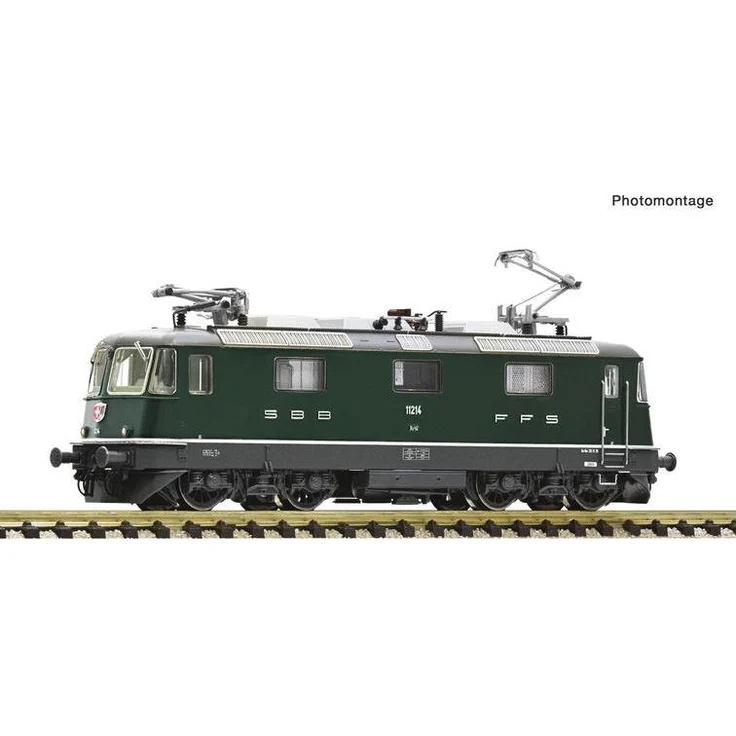 Fleischmann Elektrolokomotive Re 4/4 II 11214, Universallokomotive für Reise- und Güterzüge, 140 km/h, SBB