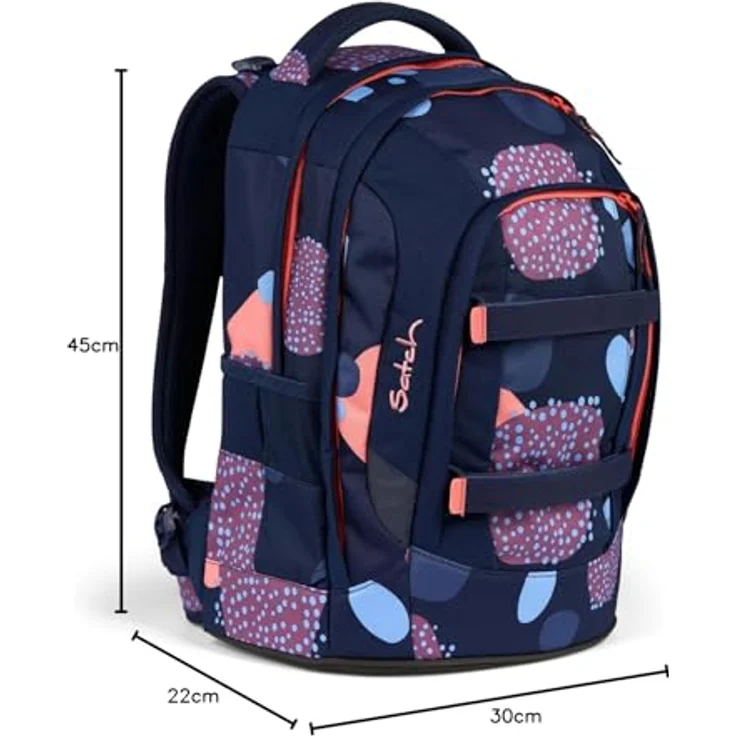 Satch Schulrucksack satch pack, ideal für Schule und Freizeit, blau – Bild 11