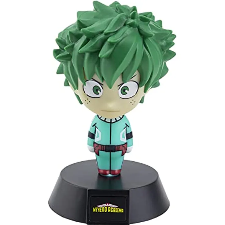 Paladone My Hero Academia 3D Leuchte Icon Light Izuku Midoriya grün, Bedruckt, 100% Kunststoff, mit LEDs, im Sichtkarton.